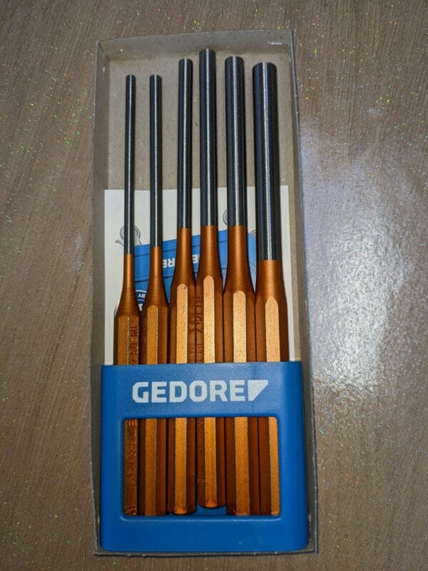 Gedore Pendrijverset 6-delig