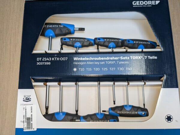 Gedore Torx®-schroevendraaierset 7-delig