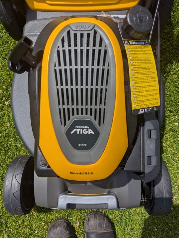 NIEUW Stiga Combi 53S grasmaaier zelftrekkend benzine mulch + opvang