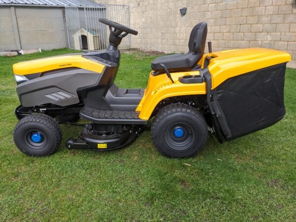 NIEUW Stiga Epower zitmaaier 384e met opvang (mulch mogelijk) - Afbeelding 2