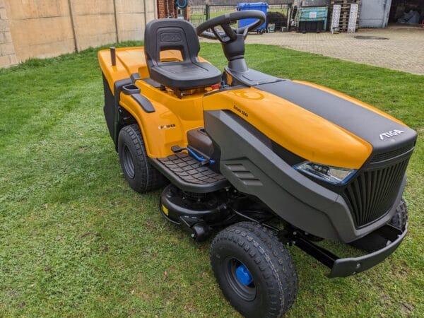 NIEUW Stiga Epower zitmaaier 384e met opvang (mulch mogelijk) - Afbeelding 3